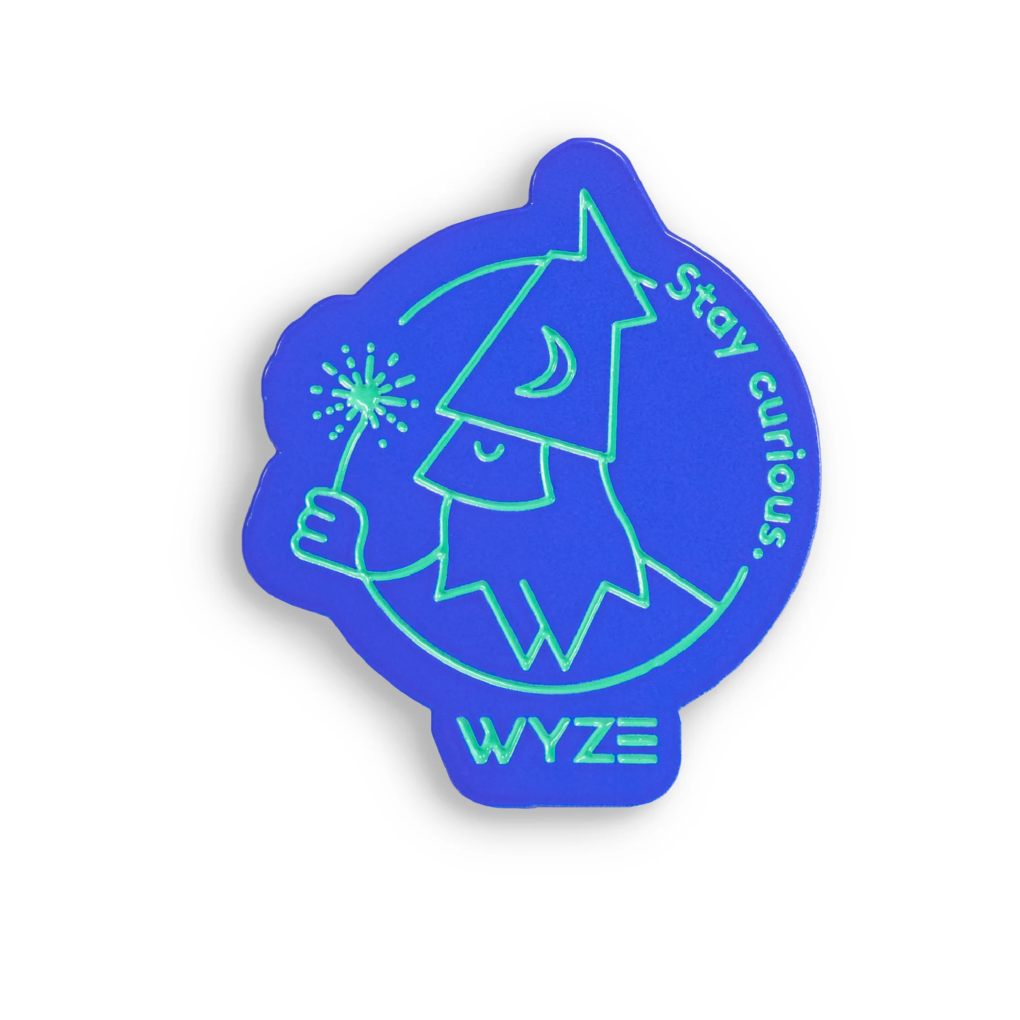 Wyze Stay Curious Wizard Pin